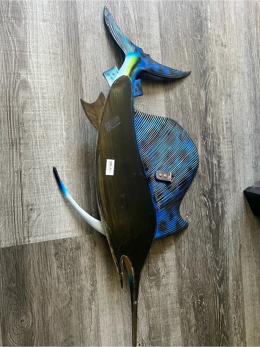 Blue & Yellow Marlin Fish Wall Décor - Decorative Aquarium Accent
